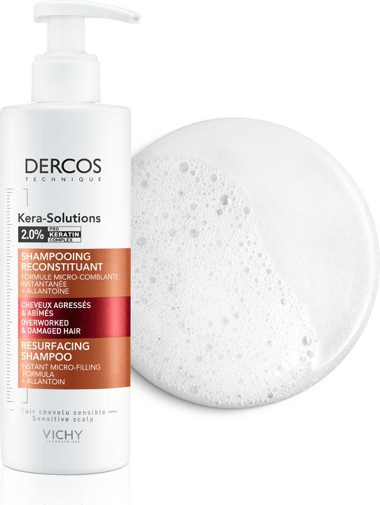 Produktbild Vichy Dercos Kera-Solutions Intensiv Repair Shampoo (250 ml, Flüssiges Shampoo)