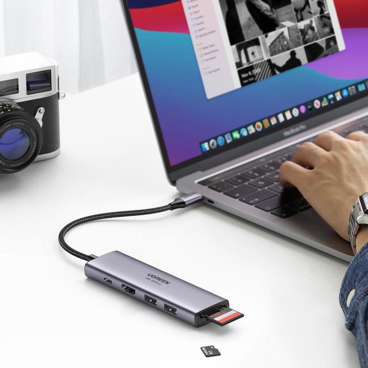 Actual product image Ugreen Ultra Compact (USB-C, 6 Ports)