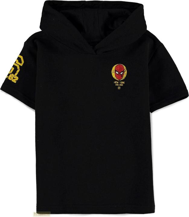 Actual product image Difuzed SPIDERMAN - Pull à Capuche Manche Courte Enfant (134-140) (134)