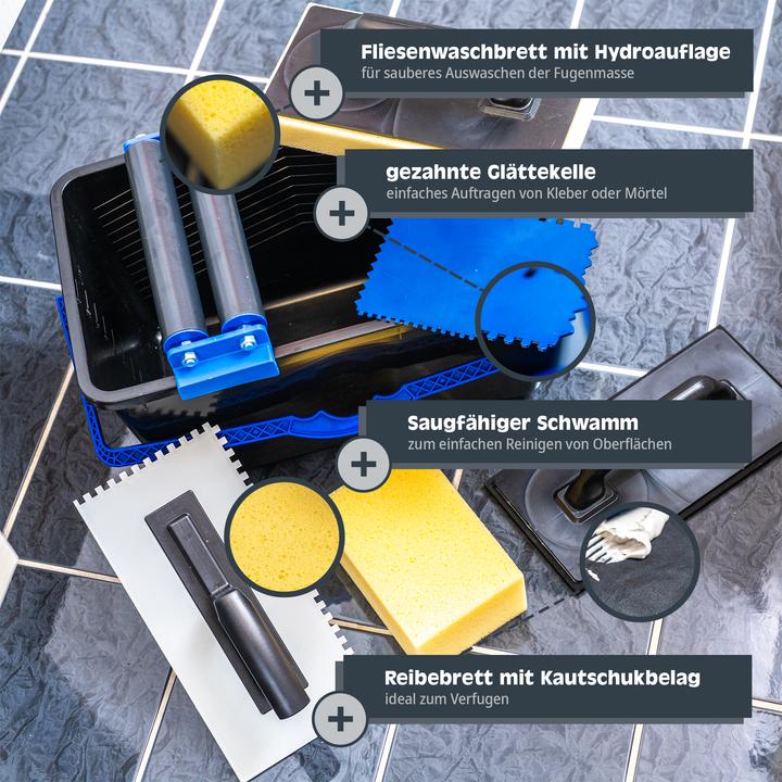 Produktbild Helpmate Fliesenwaschset 7 teilig