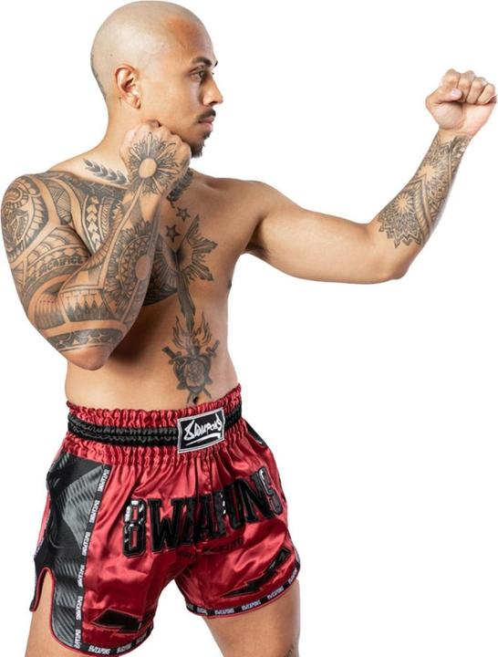 Image du produit 8Weapons 8 WEAPONS Muay Thai Shorts carbone rouge Dawn (XL)
