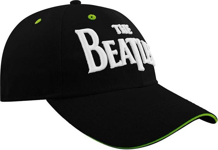 Actual product image The Beatles Unisex Adult Drop T Logo Baseball Cap (One size)