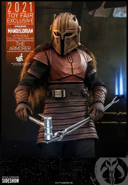 Produktbild Hot Toys Star Wars - The Mandalorian "The Armorer" 2021 Toy Fair Exclusive 1/6 Actionfigur