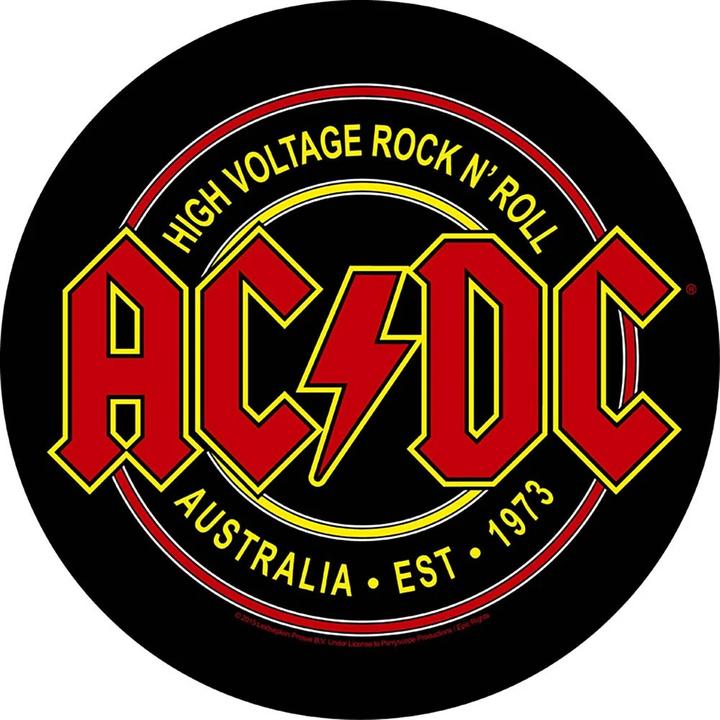 Produktbild AC/DC Hochspannung Rock N Roll Aufnäher