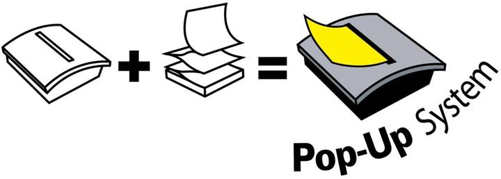 Produktbild Post-it Z-Notes Dispenser (76 x 76 mm)