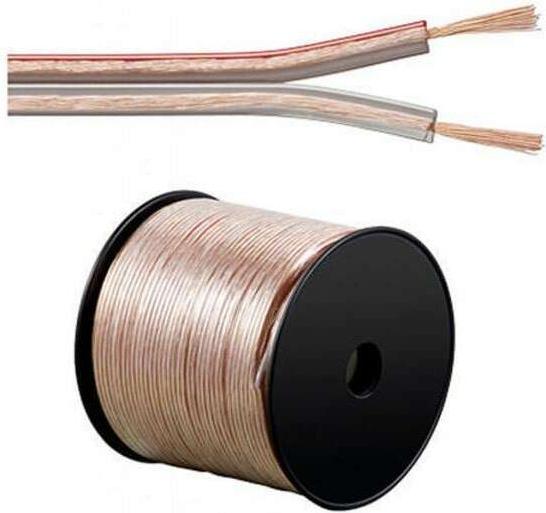 Produktbild HDgear Lautsprecherkabel 4mm² Transparent OFC (100 m, 4 mm²)