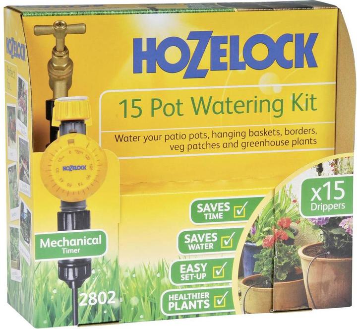 Actual product image Hozelock Drip irrigation set plug-in coupling hose length: 15m 2802 1240