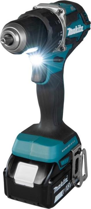 Produktbild Makita DDF484RTJ Akku-Bohrschrauber, 18 V, 2x 5,0 Ah Li-Ion, 54 (Akkubetrieb)