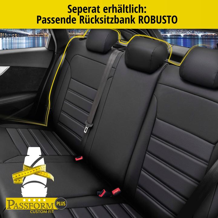 Produktbild Walser Sitzbezug für VW Tiguan (5N) 09/2007-07/2018, 2 Einzelsitzbezüge