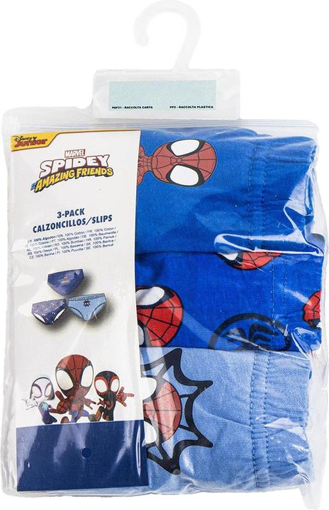 Produktbild Disney Boy's Underwear Set 3 Pieces Spidey (128)