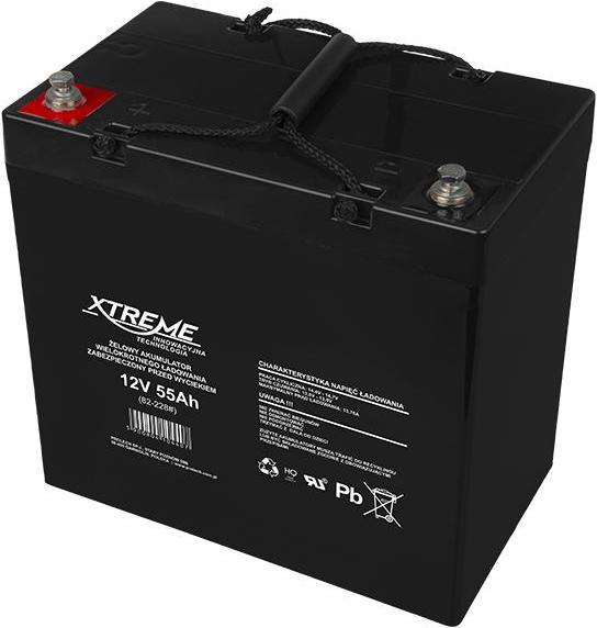 Actual product image Blow 82-228 # 12v 55ah xtreme gel battery