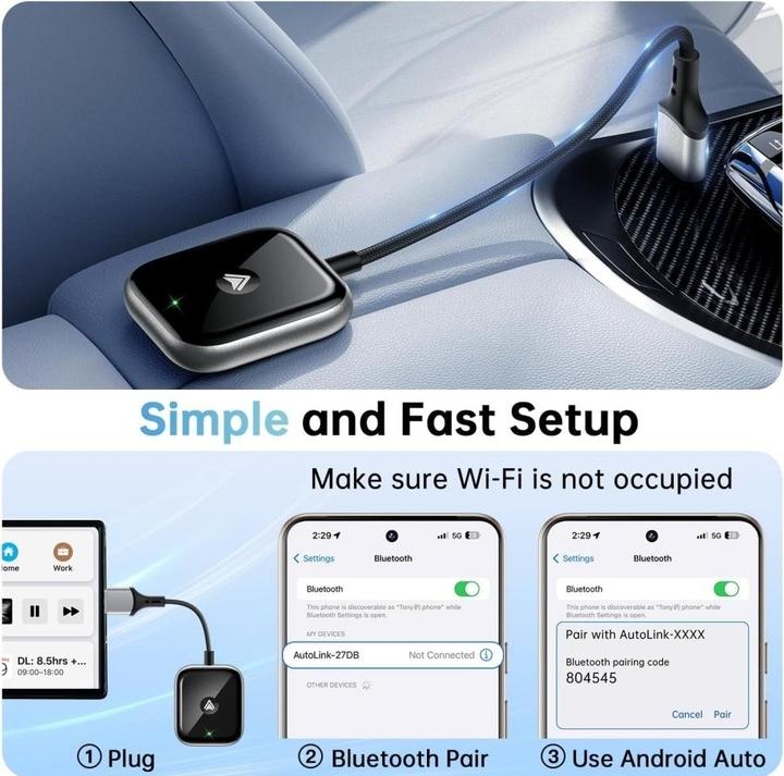 Immagine prodotto PowerGuard Wireless Android Auto Adapter