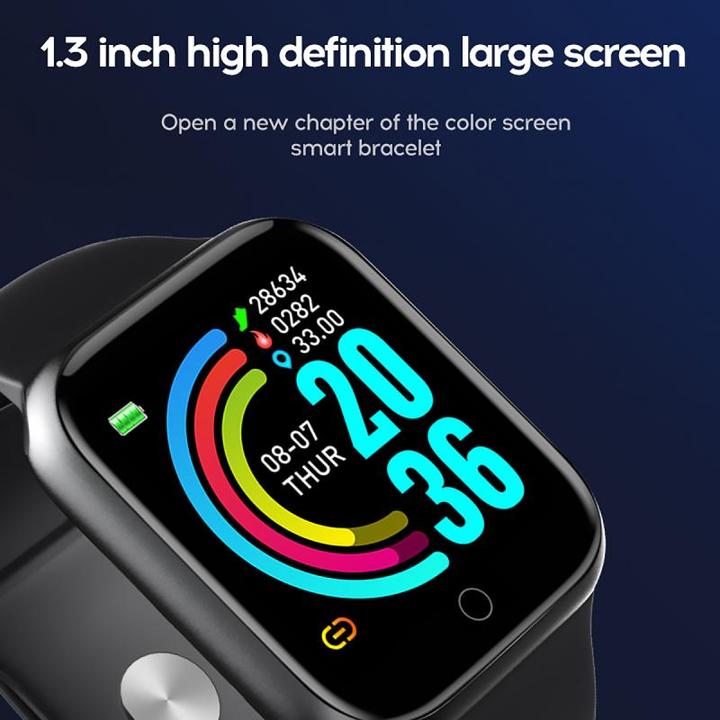 Image du produit PhoneLook Smart Watch FitPro Y68 Montre connectée avec écran tactile et programmes de sport / fitness
