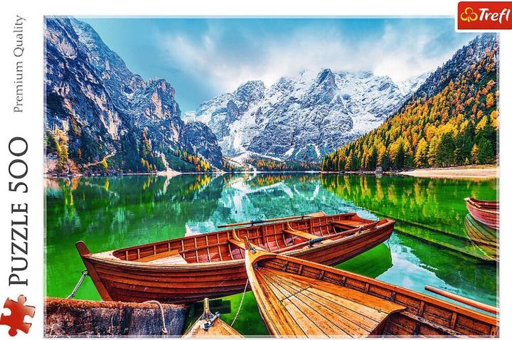 Produktbild Trefl Puzzle 500,Pragser Wildsee,Ital.37486 (500 Teile)