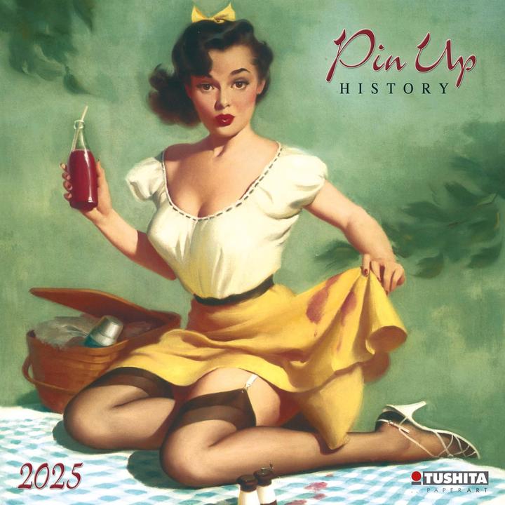 Produktbild Pin Up History 2025 (Harter Einband, Deutsch)