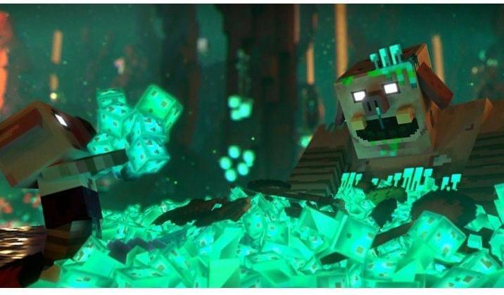 Actual product image Nintendo Minecraft Legends - Deluxe Edition (Switch, Multilingual)