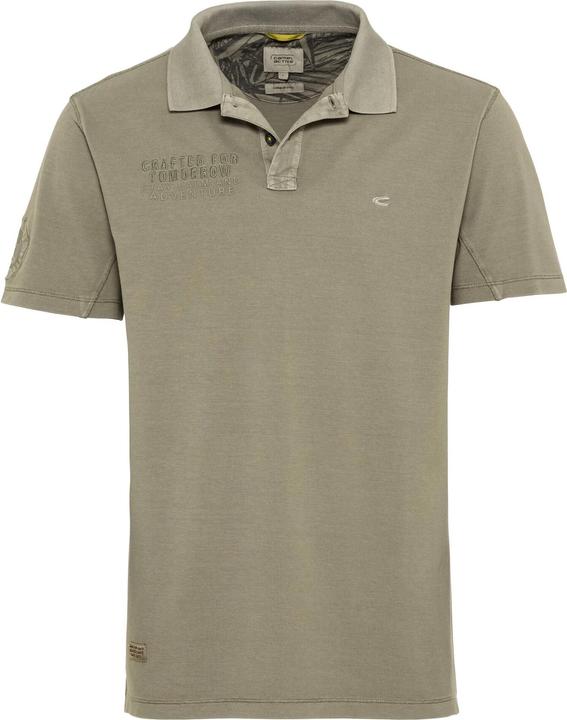 Camel Active Piqué Poloshirt aus reiner Baumwolle (M)