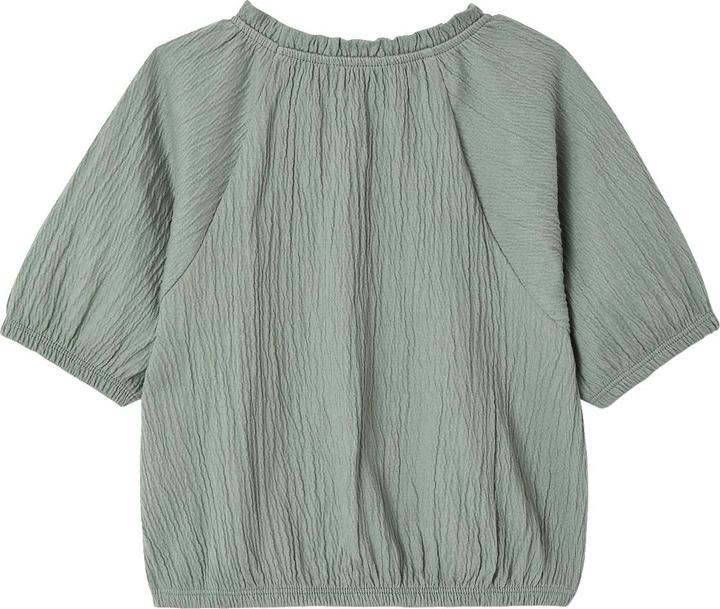 Vertbaudet Mädchen Blusenshirt in Cropped-Länge