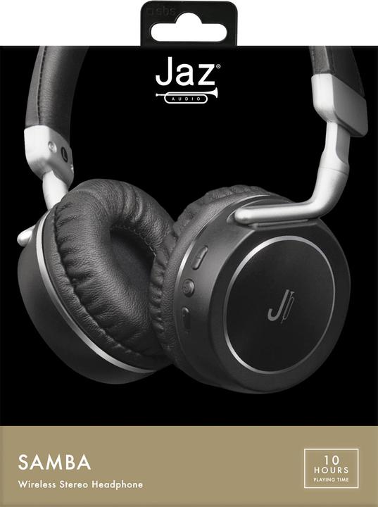 Immagine prodotto JAZ Cuffia stereo senza fili Samba (100 h, Senza fili)