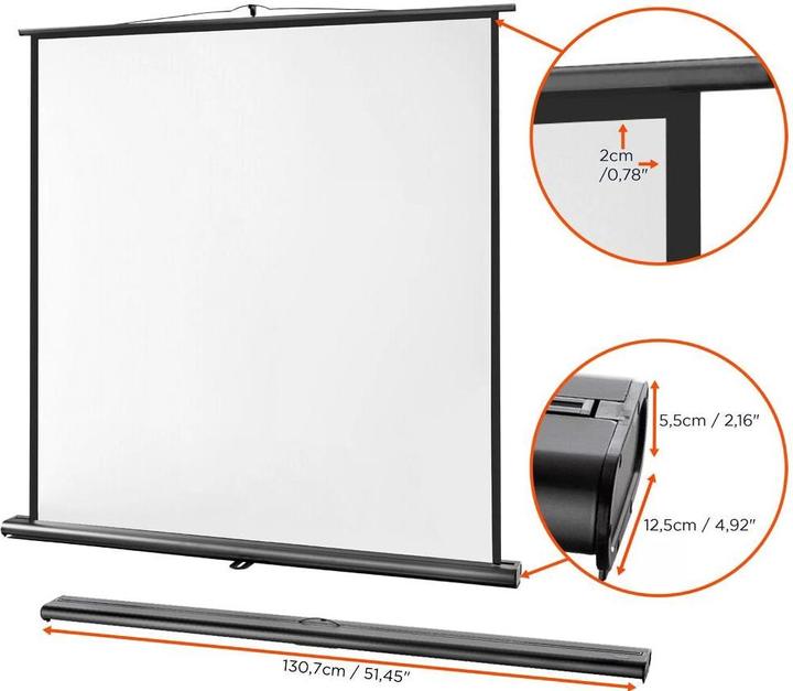 Image du produit Celexon Ultramobil Professional, écran (66.93", 1:1)