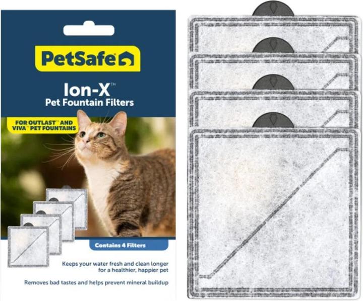 Produktbild PetSafe Ion-X Pet Fountain 4er-Set Ersatzfilter