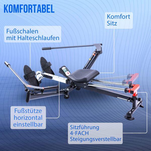 Actual product image Christopeit Rowing machine Accord