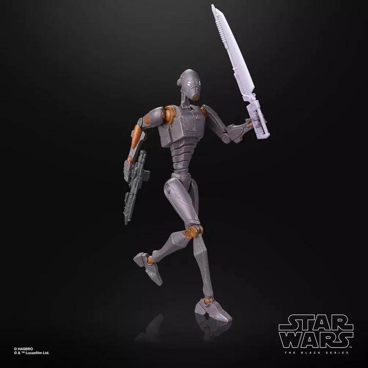 Actual product image Hasbro Star Wars: The Clone Wars Black Series Actionfigur Commando Droid 15 cm