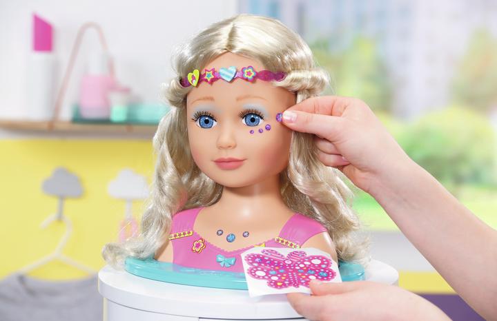 Image du produit Zapf Creation Tête de maquillage et d'habillage d'une petite soeur