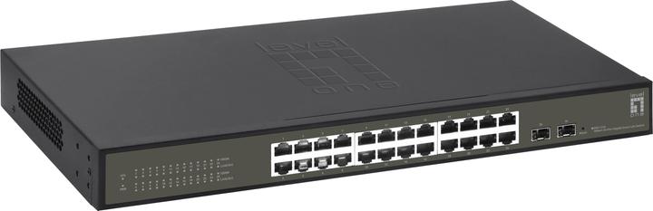 Actual product image LevelOne Switch 24x GE GES-2126 2xGSFP (24 Ports)