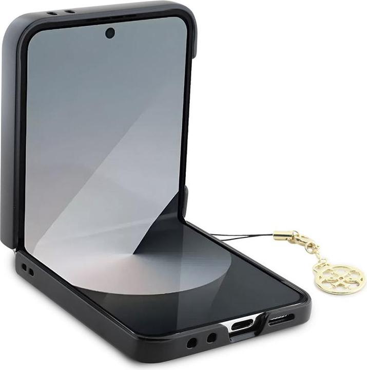 Produktbild Guess GUHCZF6GF4GBR Z Flip6 F741 brązowy/brown 4G Charm (Samsung Galaxy Z Flip6)