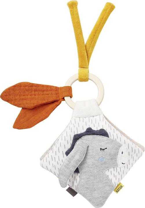 Fehn Fabric book donkey & teddy NATURE
