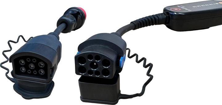 Image du produit Ev Buddy Pro Smart - 11kW Swiss Set Standard 10m (Type 2, 11 kW, 16 A, CEE16 rouge, Type 13)