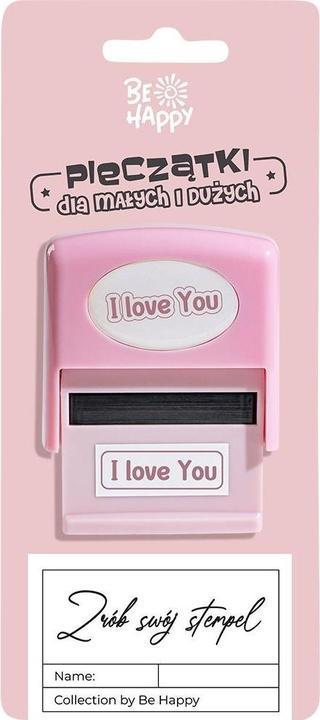 Produktbild Stempeln Sie mit den Worten „Ich liebe Dich“.