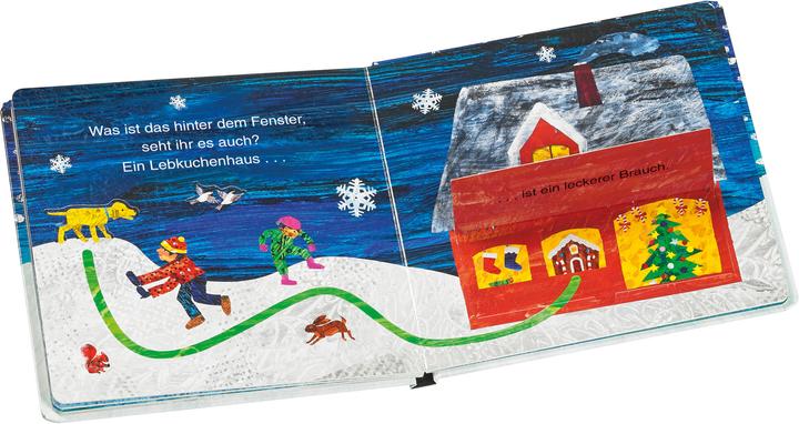 Actual product image Die kleine Raupe Nimmersatt - Wer versteckt sich im Schnee (German, Eric Carle, 2023)