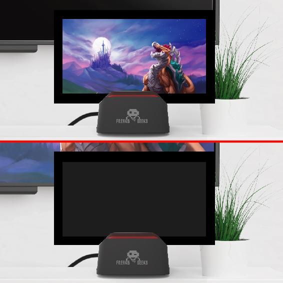 Image du produit Freaks and Geeks Nintendo - Dock : Charge + Vidéo (Switch)
