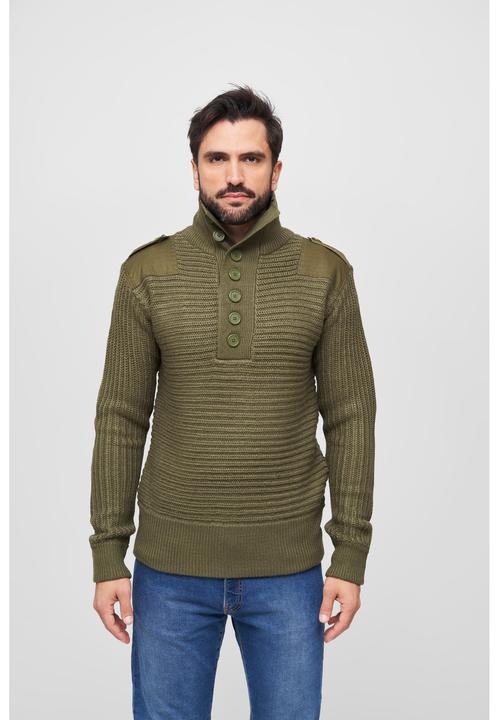 Image du produit Brandit Pull Alpine Taille L Couleur Olive (L)