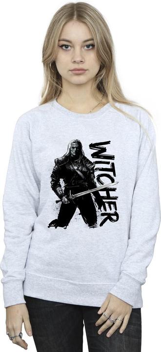 Produktbild Netflix The Witcher Sketch Geralt Sweatshirt (XL)