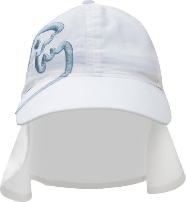 Produktbild IQ-UV UV Schutz Cap Bites mit Nackenschutz Kinder, weiss (1 Stk) (Sonnencreme Gesicht, SPF 50+)