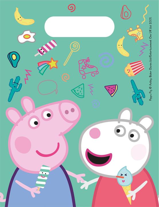 Produktbild JT Lizenzen Tüten Geburtstag Peppa Pig