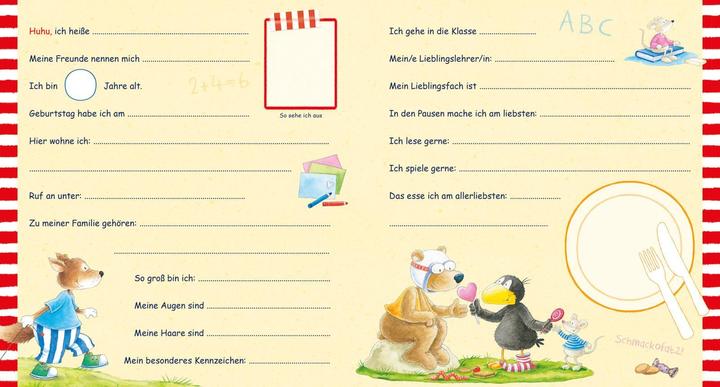 Image du produit Der kleine Rabe Socke: Alle meine Schulfreunde (Allemand, Annet Rudolph, 2019)