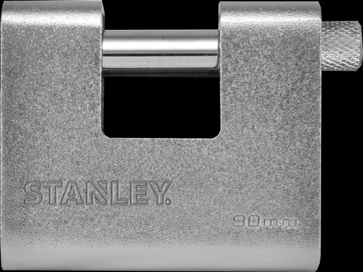 Actual product image Stanley Brass padlock 90mm