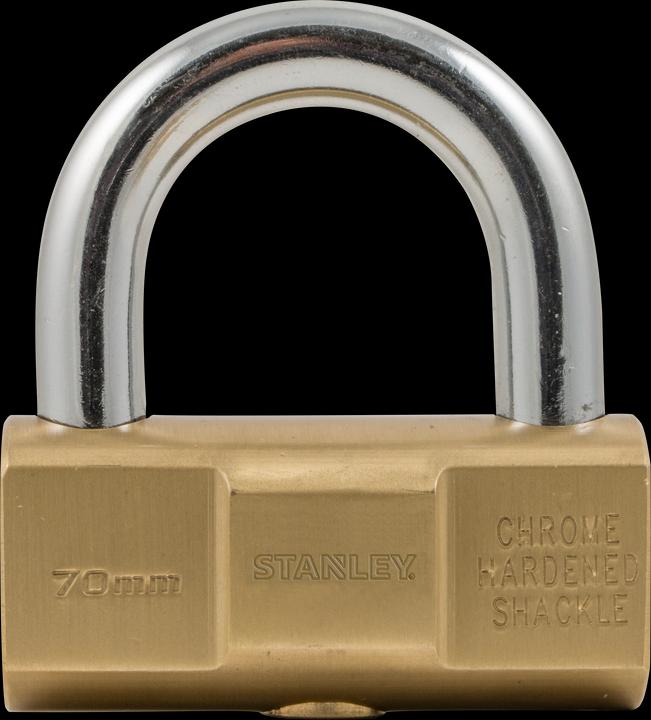 Stanley Brass padlock
