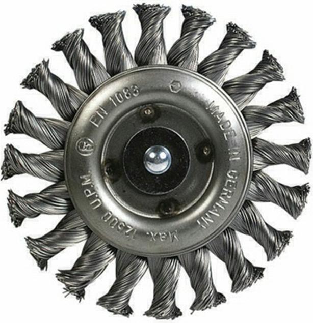 Produktbild Ironside Scheibenbürste 125mm/22,2 gezopft, für Winkelschleifer