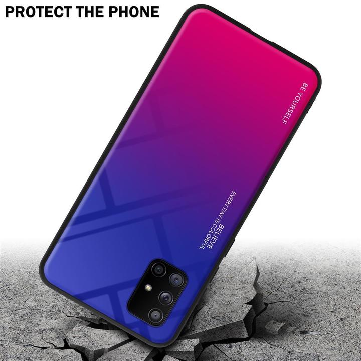 Produktbild Cadorabo TPU 2 Farben Glas Cover (Samsung Galaxy A71 5G)