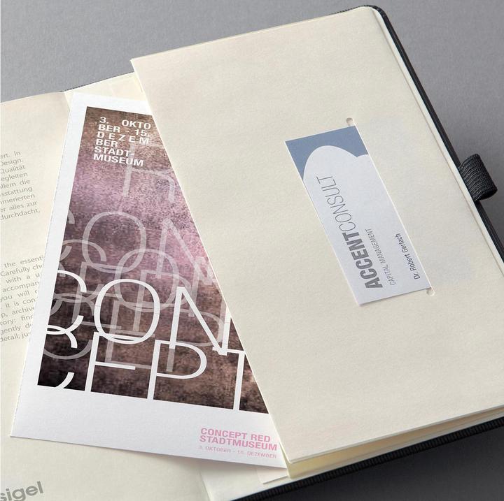 Actual product image Sigel Notebook CONCEPTUM Hardcover (A5, Plain, Hardcover)