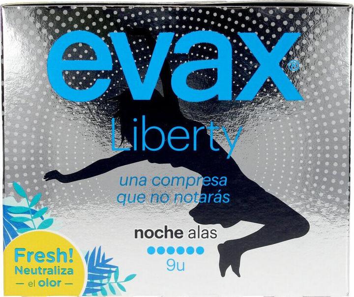 Produktbild Evax LIBERTY compresas noche alas 9 uds (9 x)