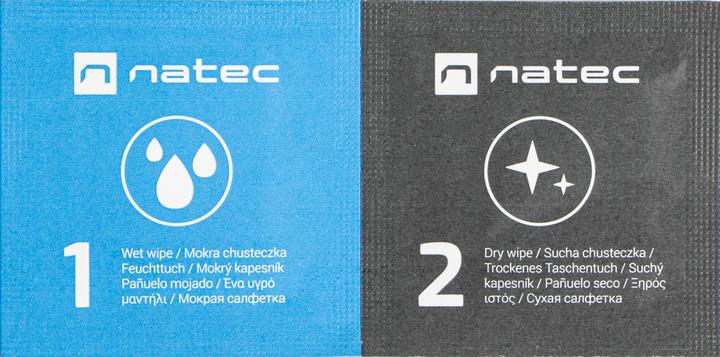 Actual product image Genesis NATEC Sanitazing wipes Raccoon pack (50 x)