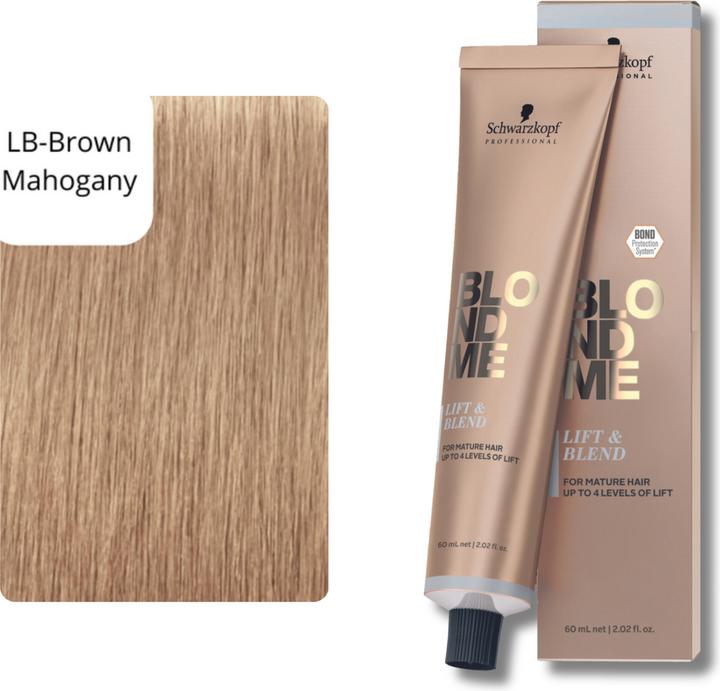 Immagine prodotto Schwarzkopf Blondme - Lift & Blend Marrone Mogano (Mogano marrone)