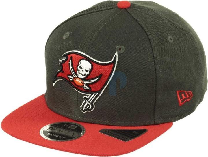 Actual product image New Era NFL - Tampa Bay Buccaneers - Pewter and Red 9Fifty OF Snapback Cap Grey OneSize (One size)