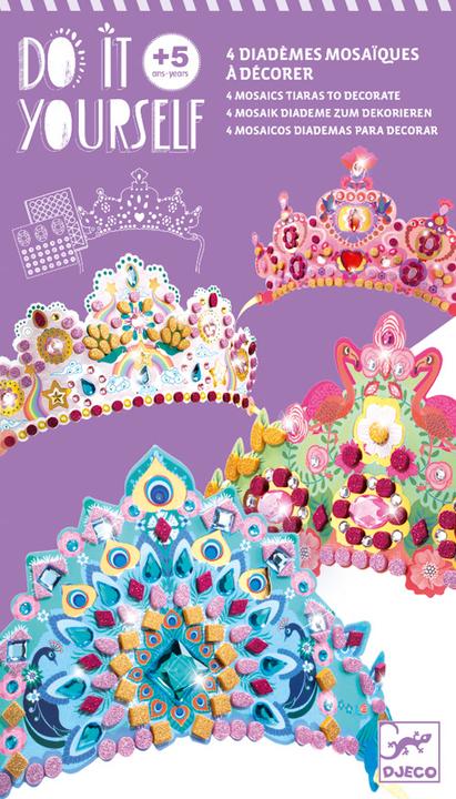 Produktbild Djeco Mosaik Diademe Prinzessin